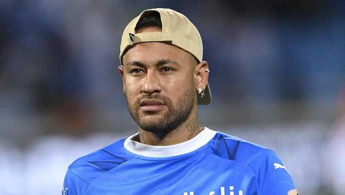 Neymar menepi sejak Oktober 2023 karena cedera lutut parah (Foto: REUTERS/Stringer)